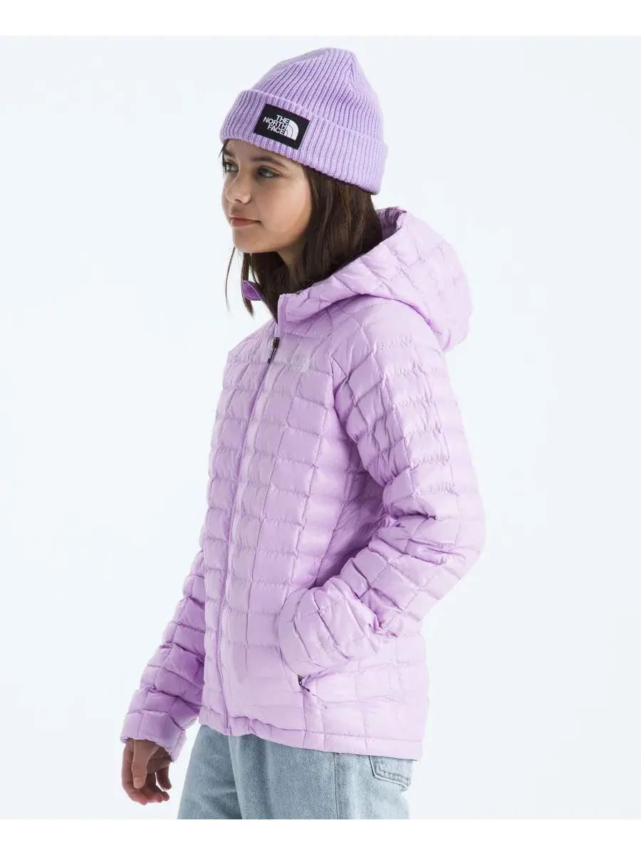 Детская куртка с капюшоном и молнией The North Face — изображение 6 из 10, лиловый