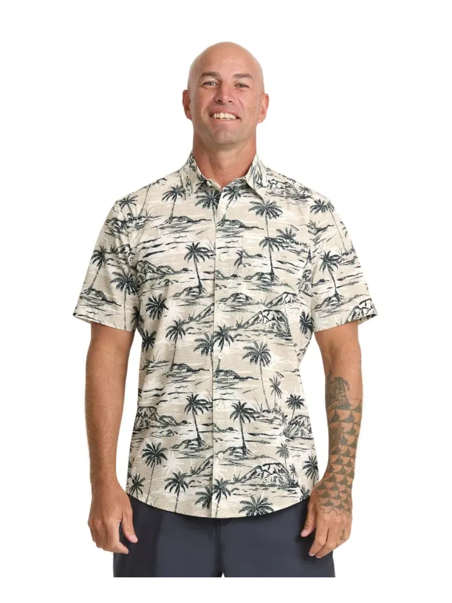 Рубашка с коротким рукавом Retreat Tech Quiksilver Waterman