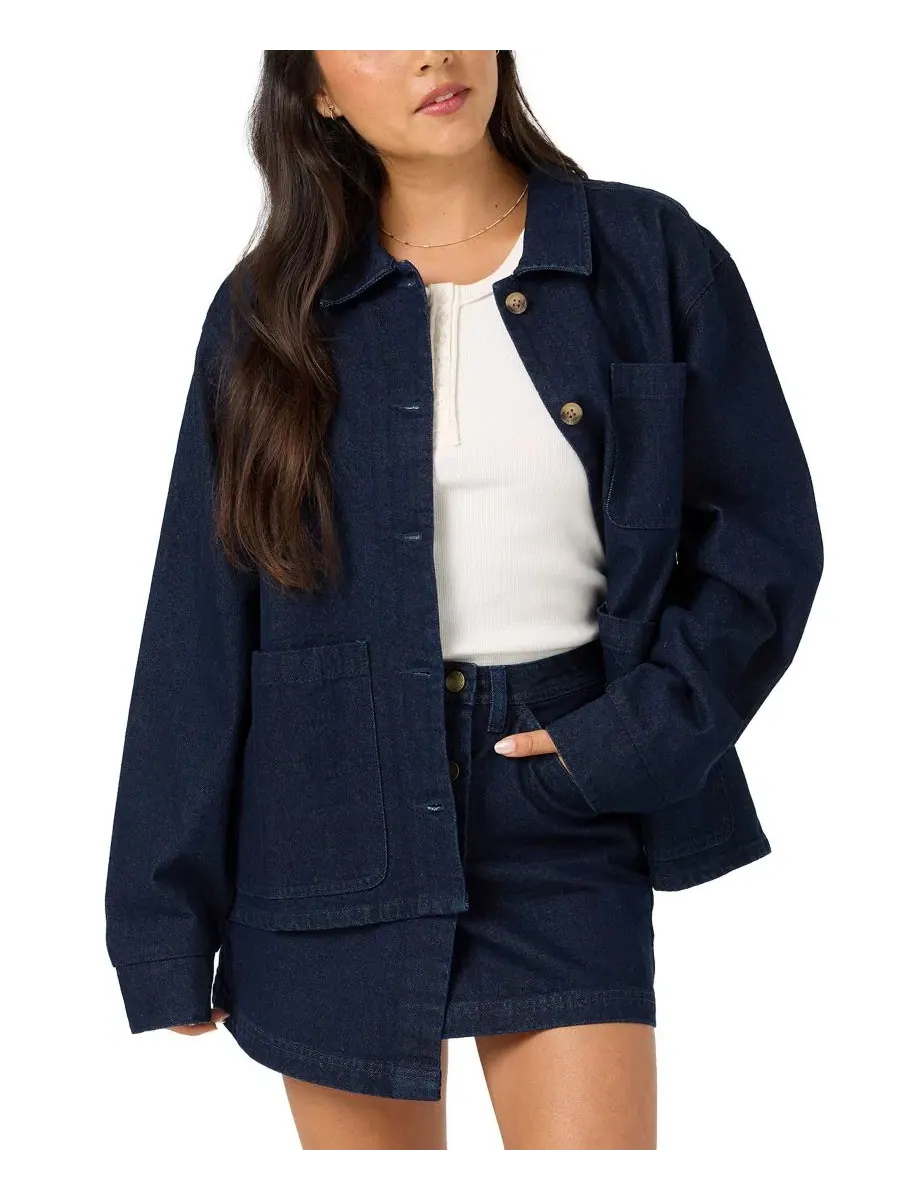 Джинсовая куртка без подкладки Og Chance Denim O'Neill — изображение 3 из 6, темный индиго