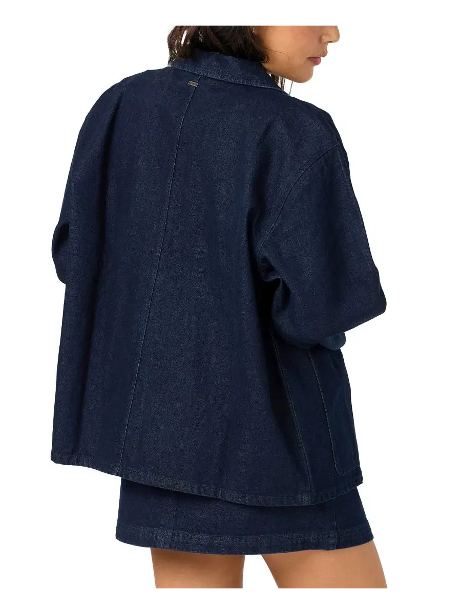 Джинсовая куртка без подкладки Og Chance Denim O'Neill — изображение 6 из 6, темный индиго