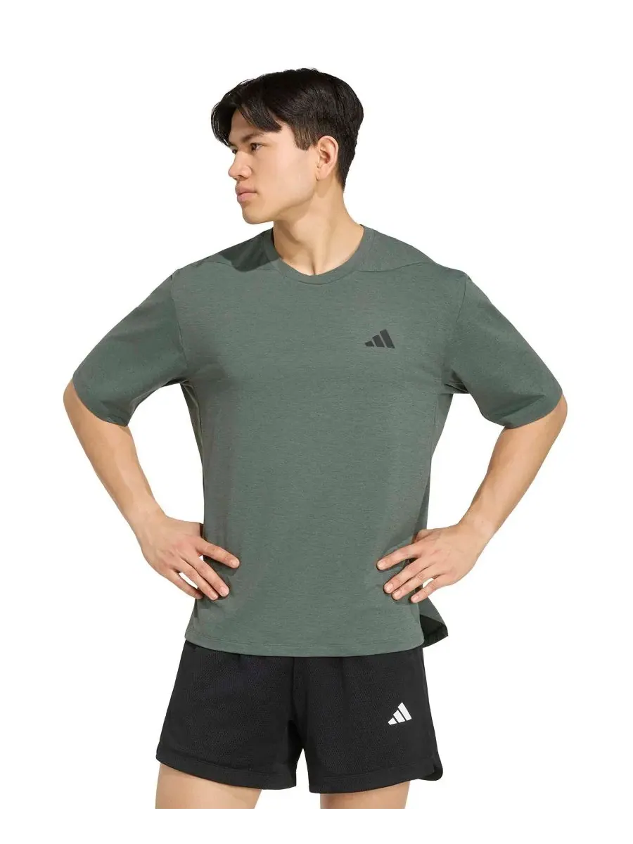 Футболка тренировочная с графикой Prime Lift Essentials adidas, Legend Ivy