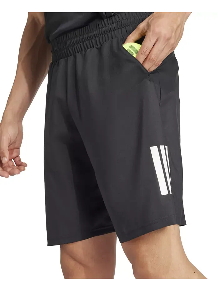 Мужские шорты Club Tennis Climacool Three-Stripes 7" adidas — изображение 4 из 5, черный
