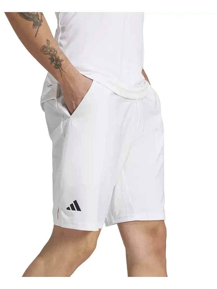 Мужские шорты Club Tennis Climacool Three-Stripes 7" adidas — изображение 3 из 5, белый