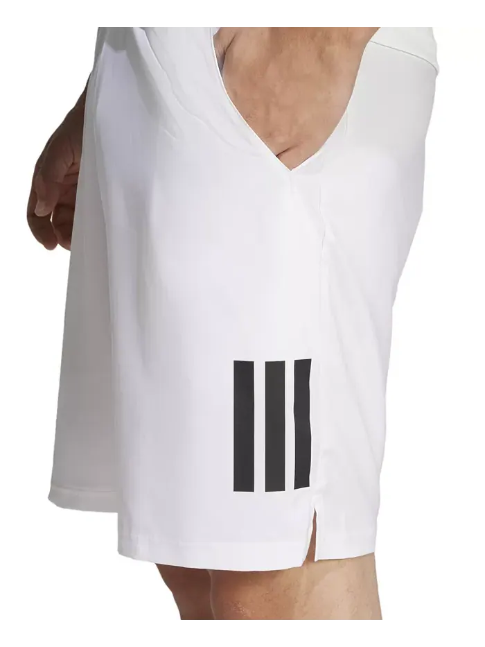 Мужские шорты Club Tennis Climacool Three-Stripes 7" adidas — изображение 4 из 5, белый