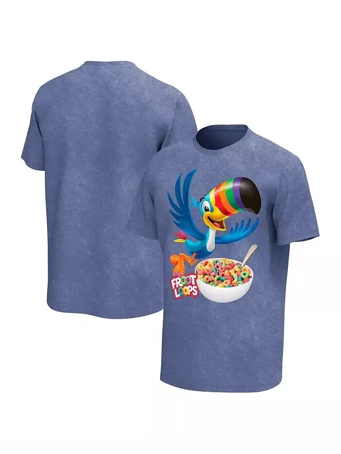 Мужская синяя футболка с логотипом Fruit Loops Philcos — синий