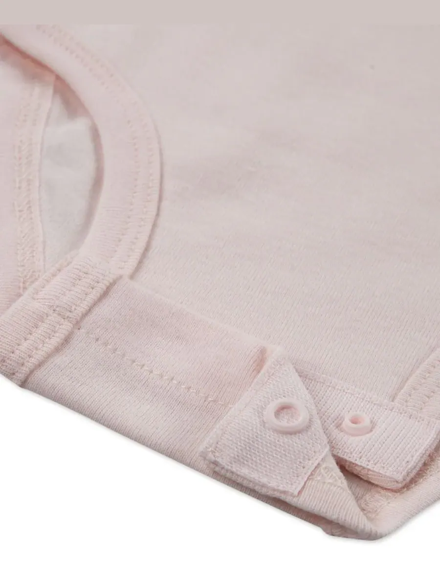Комплект из трех предметов для девочки: боди, кардиган и штанишки Huggies — изображение 4 из 5, белый