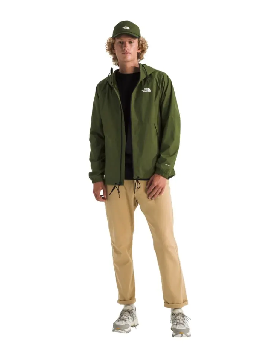 Мужская куртка с капюшоном Antora Rain The North Face — изображение 2 из 6, зеленый