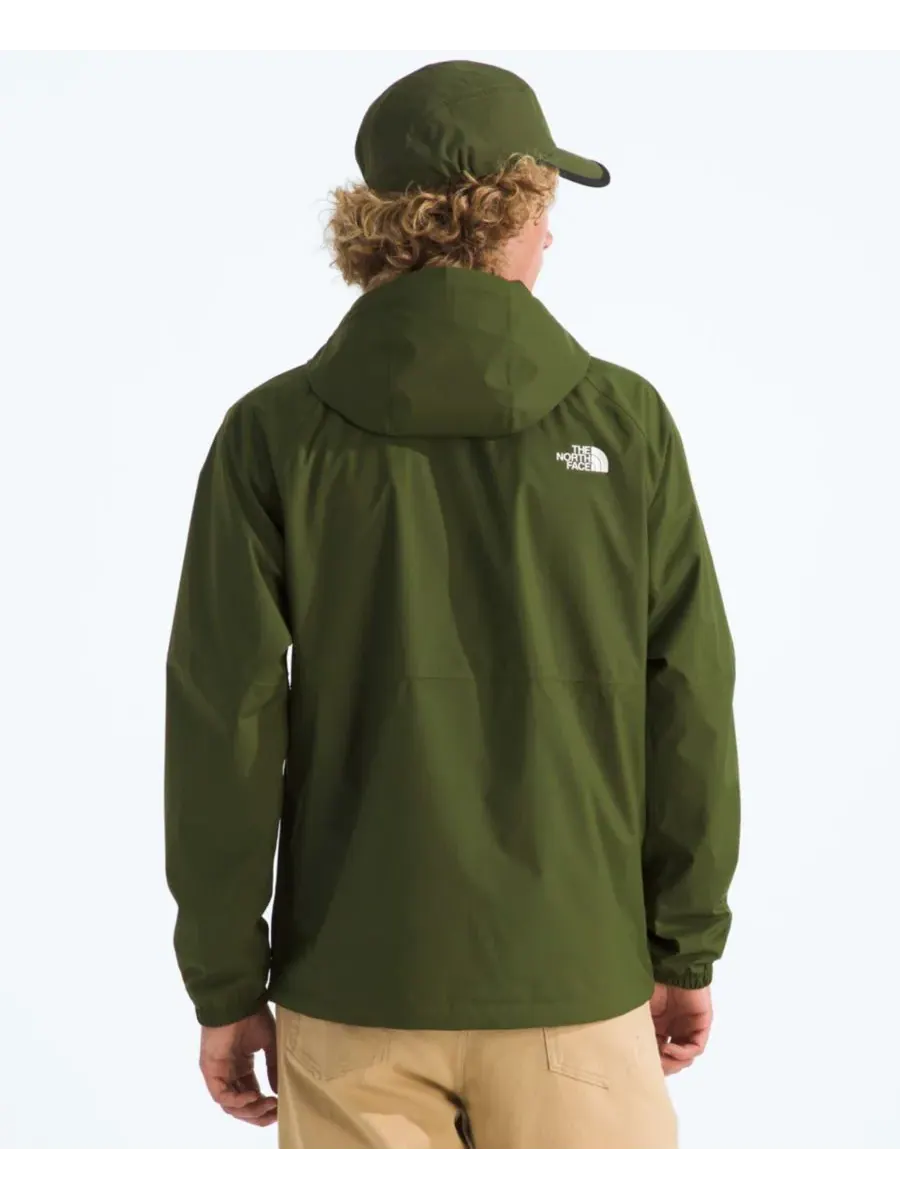 Мужская куртка с капюшоном Antora Rain The North Face — изображение 6 из 6, зеленый