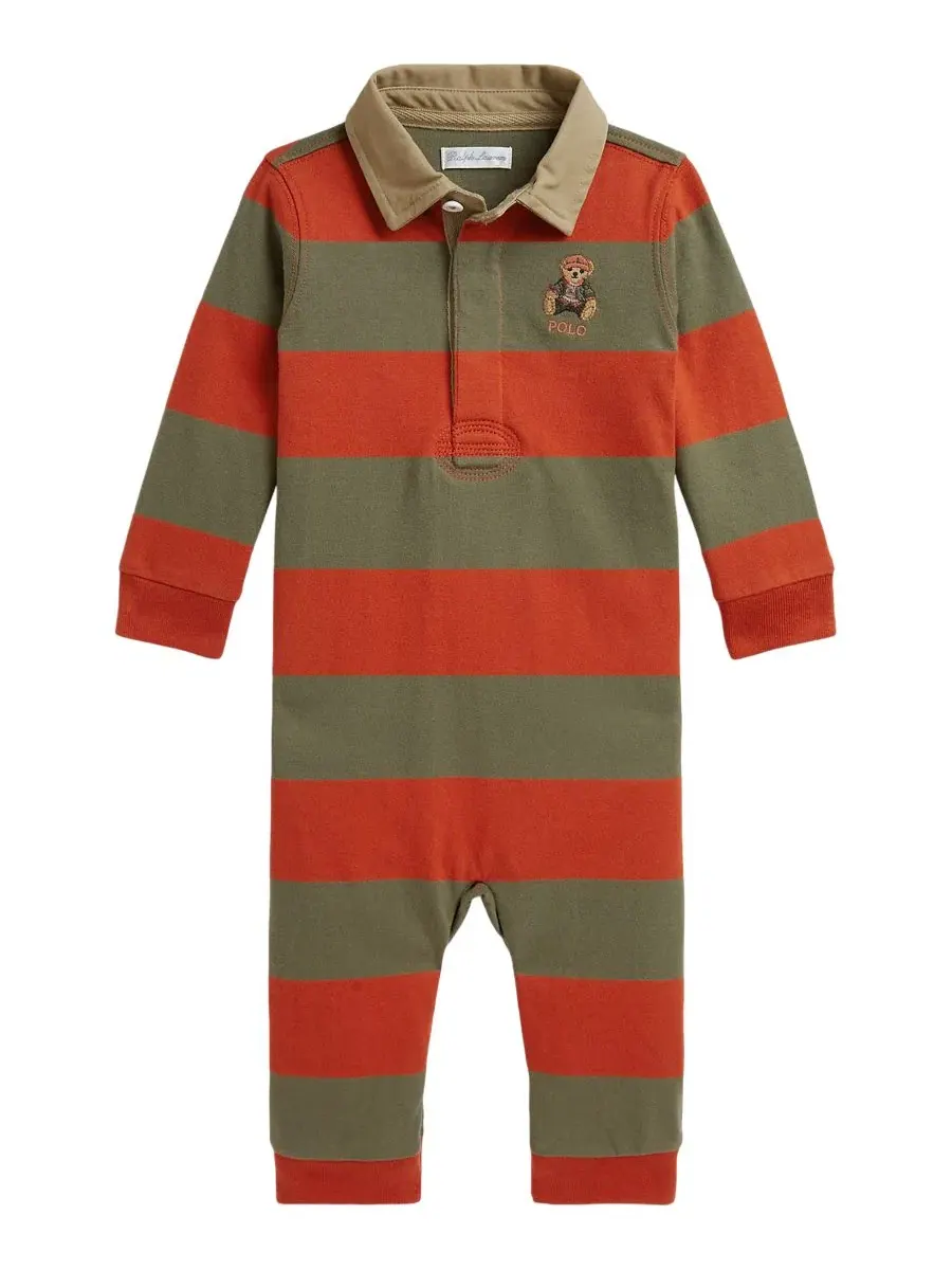 Детский комбинезон-регби Polo Bear Cotton Rugby Coverall Polo Ralph Lauren