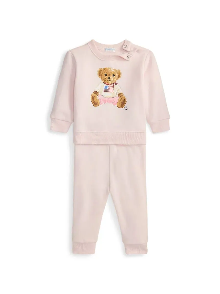 Комплект из свитшота и брюк с Поло Медведем Polo Ralph Lauren