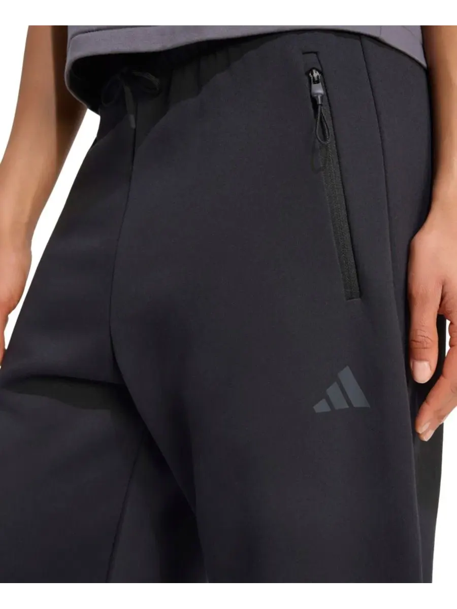 Женские спортивные брюки Z.N.E. Open Hem adidas — изображение 4 из 5, черный