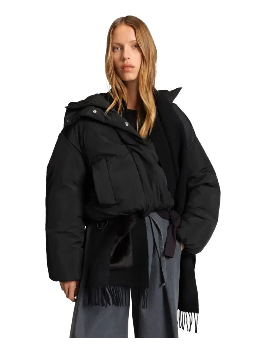 Куртка BOSS by Women's из жатой ткани, стандартного кроя Hugo Boss
