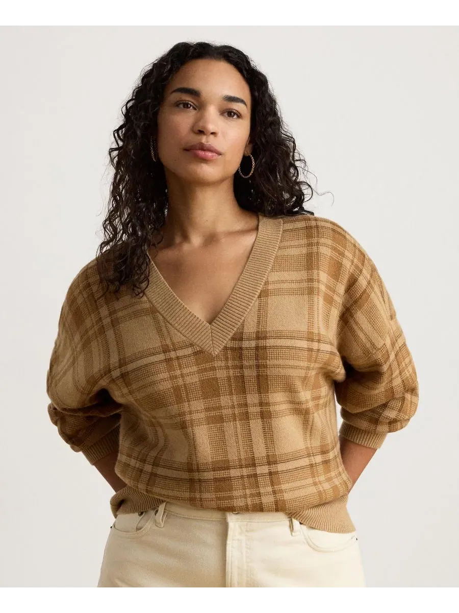 Свитер с V-образным вырезом Lauren Ralph Lauren — изображение 2 из 8, мульти