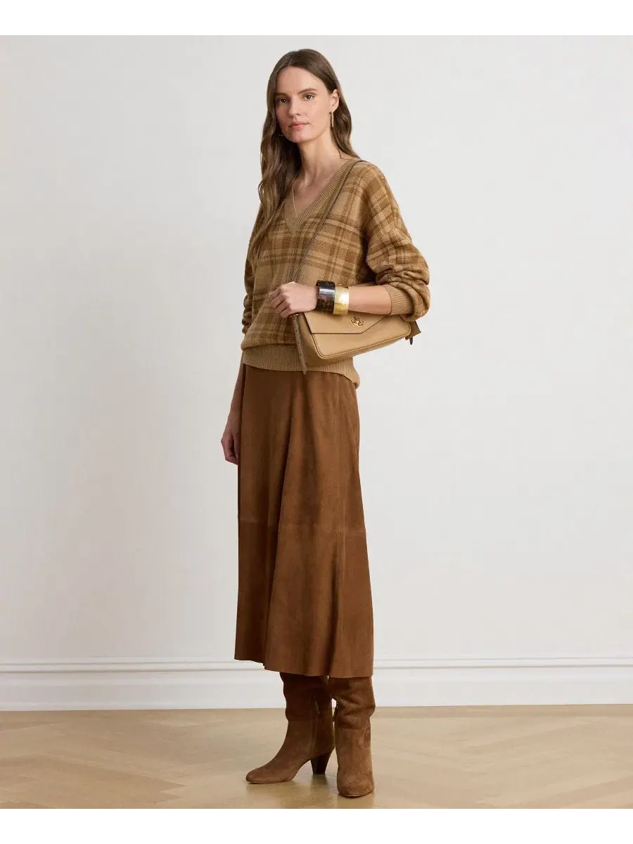Свитер с V-образным вырезом Lauren Ralph Lauren — изображение 4 из 8, мульти