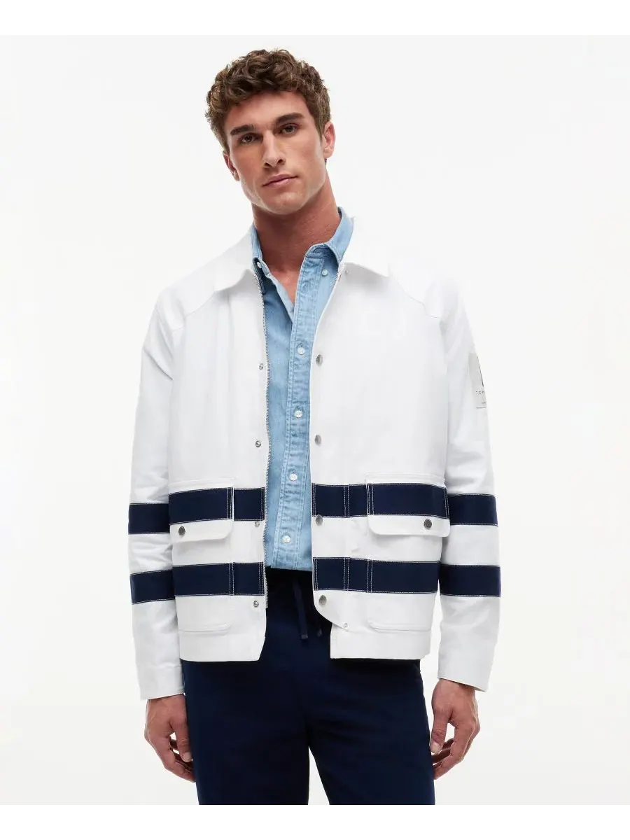 Повседневный жакет с морской полоской Tommy Hilfiger