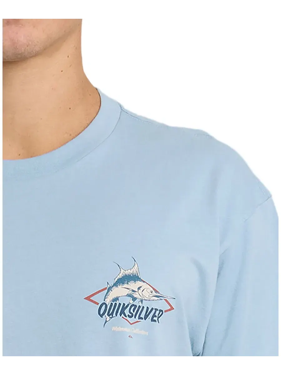 Футболка с коротким рукавом Quiksilver Waterman — изображение 3 из 3, синий