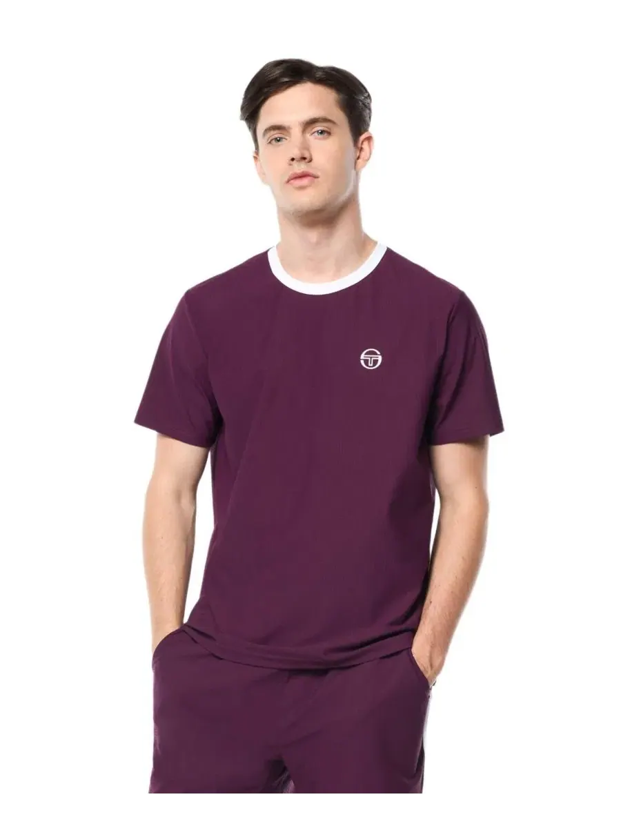 Футболка с контрастным воротником Grata Active Sergio Tacchini