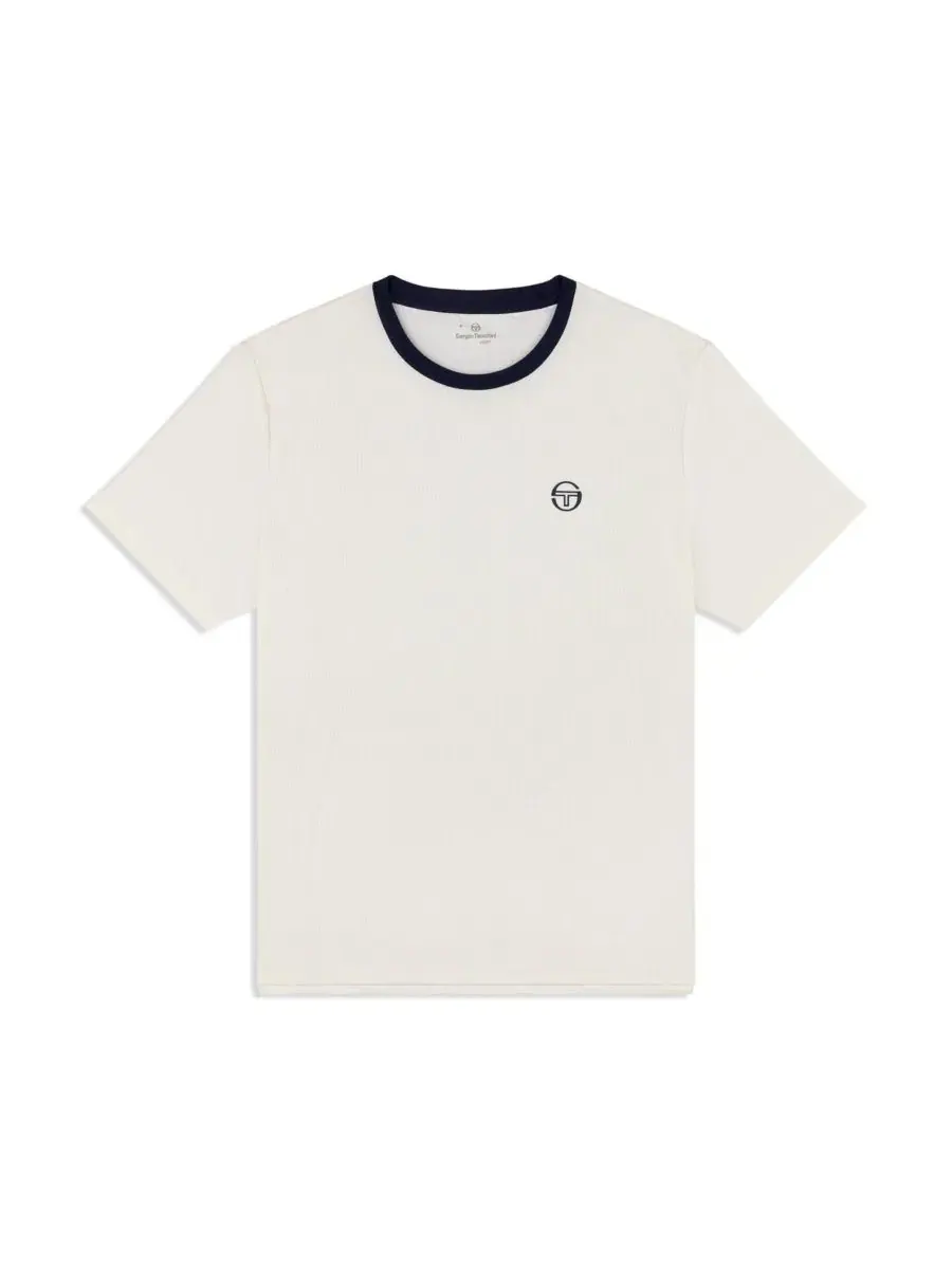 Футболка с контрастным воротником Grata Active Sergio Tacchini — изображение 5 из 5, белый