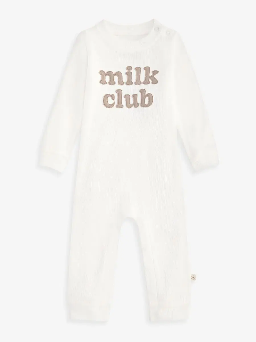 Детский комбинезон с длинным рукавом Milk Club First Impressions