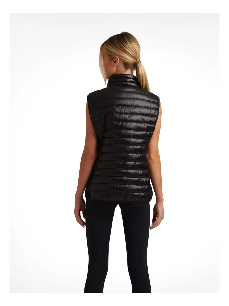 Женский жилет-пуховик Sportl1te Funnel Lightweight Gilet 2.0 Puffer Vest JACK1T — изображение 3 из 8, черный