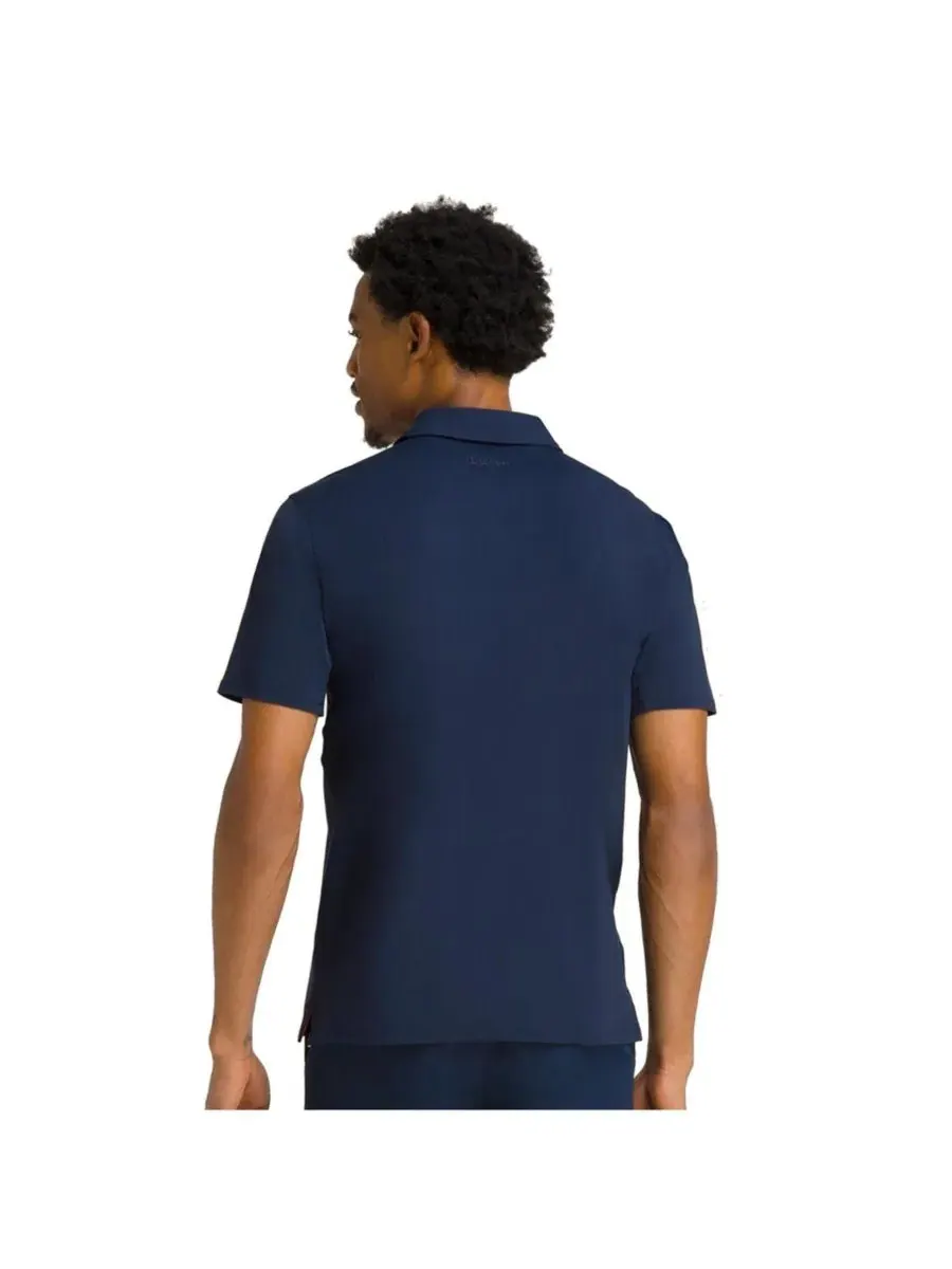 Поло с коротким рукавом Athletic Fit League Tennis Polo Wilson — изображение 2 из 3, классический темно-синий