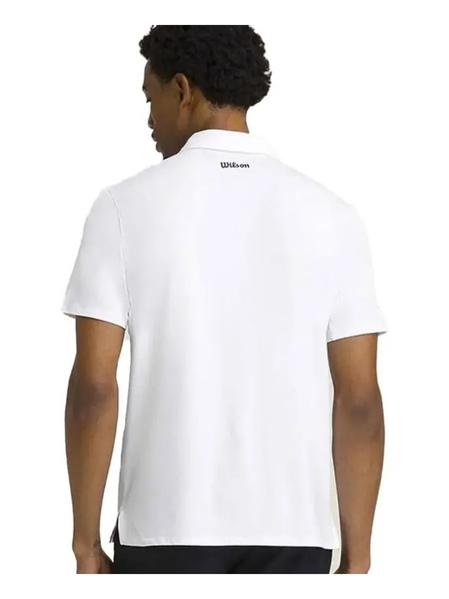 Мужское поло Wilson League Bright White — изображение 3 из 3, яркий белый