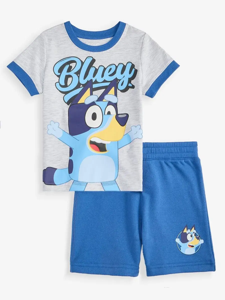 Комплект футболки и шорт с графикой Bluey Epic Threads