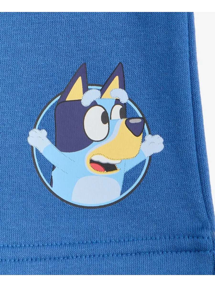 Комплект футболки и шорт с графикой Bluey Epic Threads — изображение 3 из 3, серый