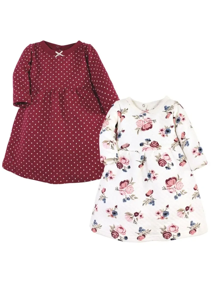 Комплект из двух детских платьев с длинным рукавом Hudson Baby, Open Miscellaneous