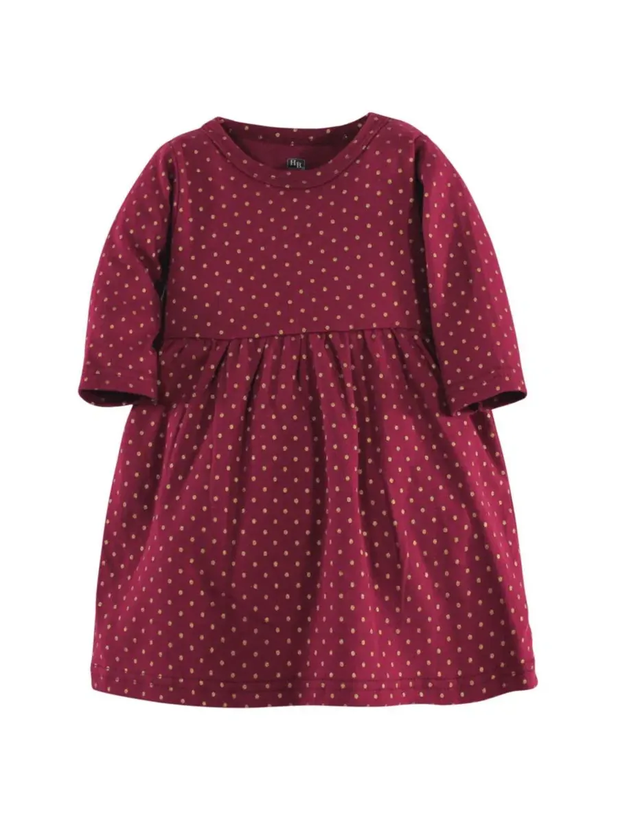 Комплект из двух детских платьев с длинным рукавом Hudson Baby, Open Miscellaneous — изображение 3 из 3