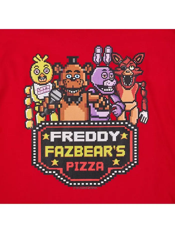 Футболка для подростков Big Boys Bioworld Youth, 3 шт. в упаковке, размер XL Five Nights At Freddy's — изображение 6 из 10