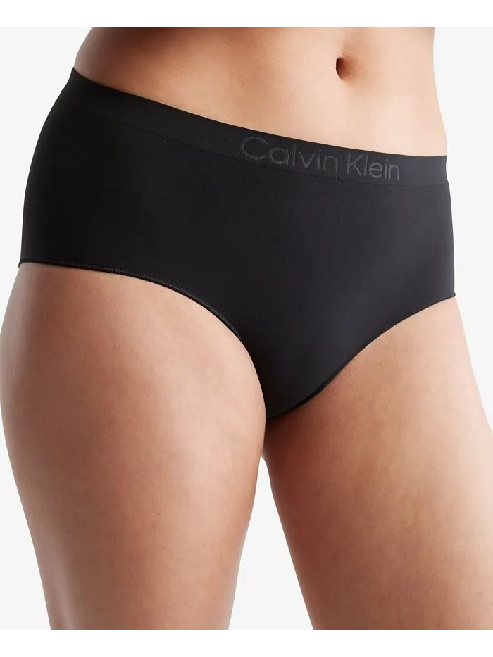 Женское нижнее белье для мальчиков на повязке QD3961 Calvin Klein — изображение 2 из 3, черный