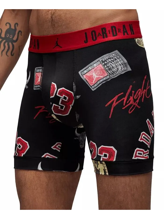 Комплект из 2 мужских боксеров-боксеров с принтом MJ Essentials Poly Dri-FIT Jordan — изображение 3 из 11, голубой