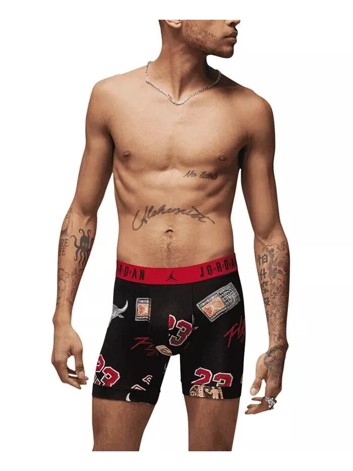 Комплект из 2 мужских боксеров-боксеров с принтом MJ Essentials Poly Dri-FIT Jordan — изображение 5 из 11, голубой