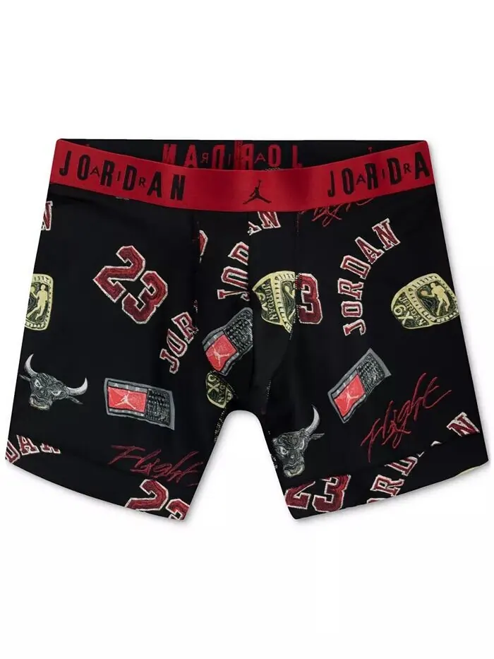 Комплект из 2 мужских боксеров-боксеров с принтом MJ Essentials Poly Dri-FIT Jordan — изображение 8 из 11, голубой