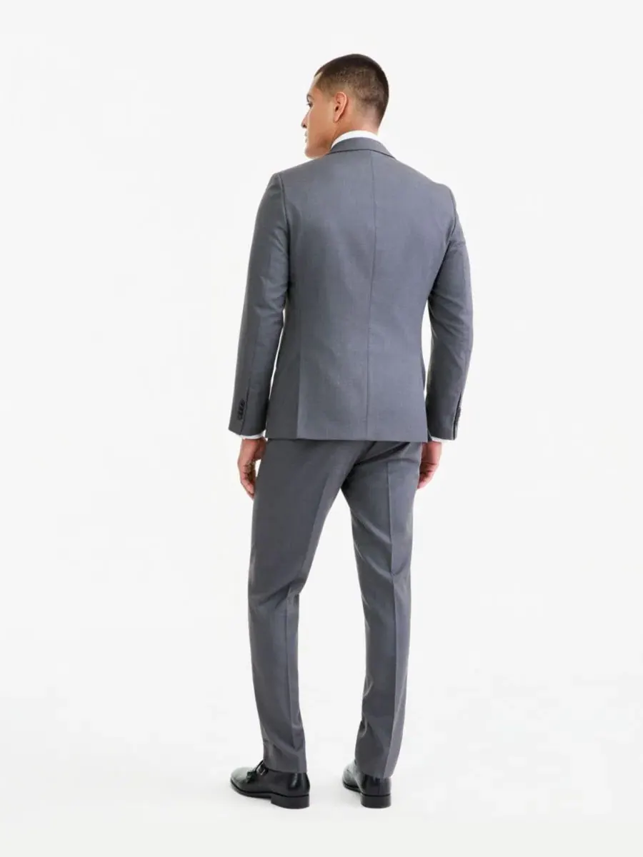 Костюм-тройка slim fit Techni-Cole Kenneth Cole Reaction — изображение 3 из 9, серый