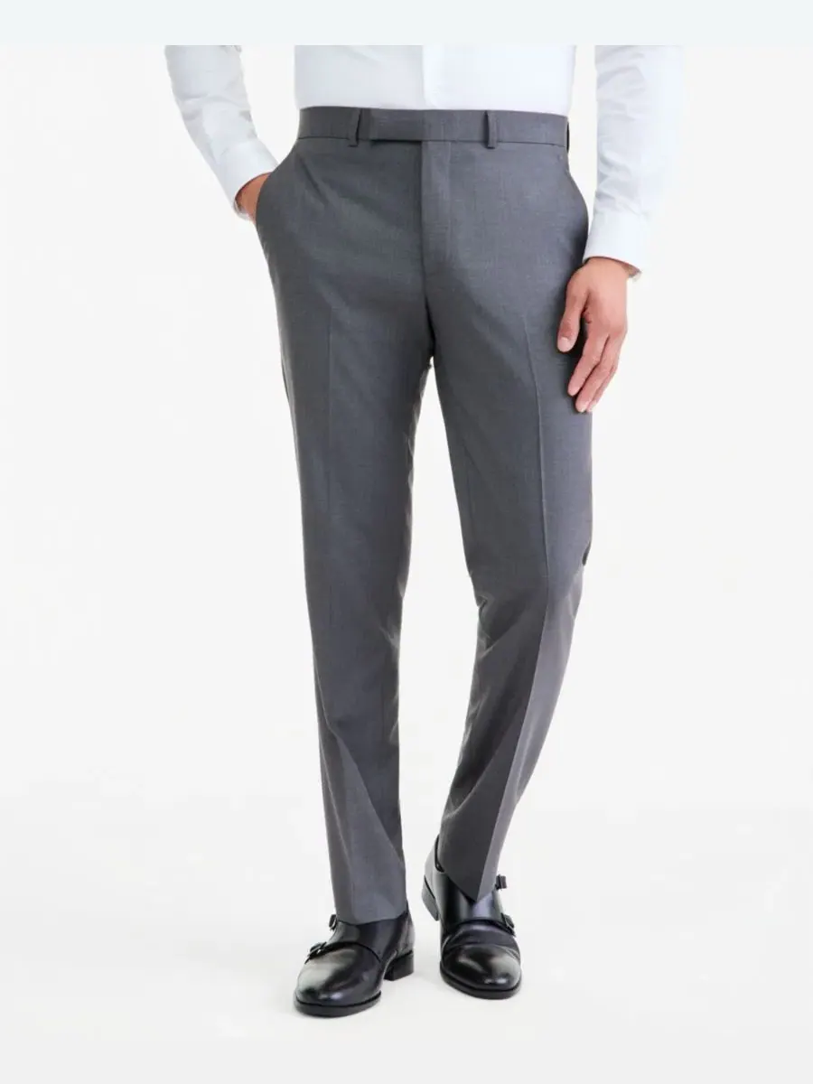 Костюм-тройка slim fit Techni-Cole Kenneth Cole Reaction — изображение 6 из 9, серый