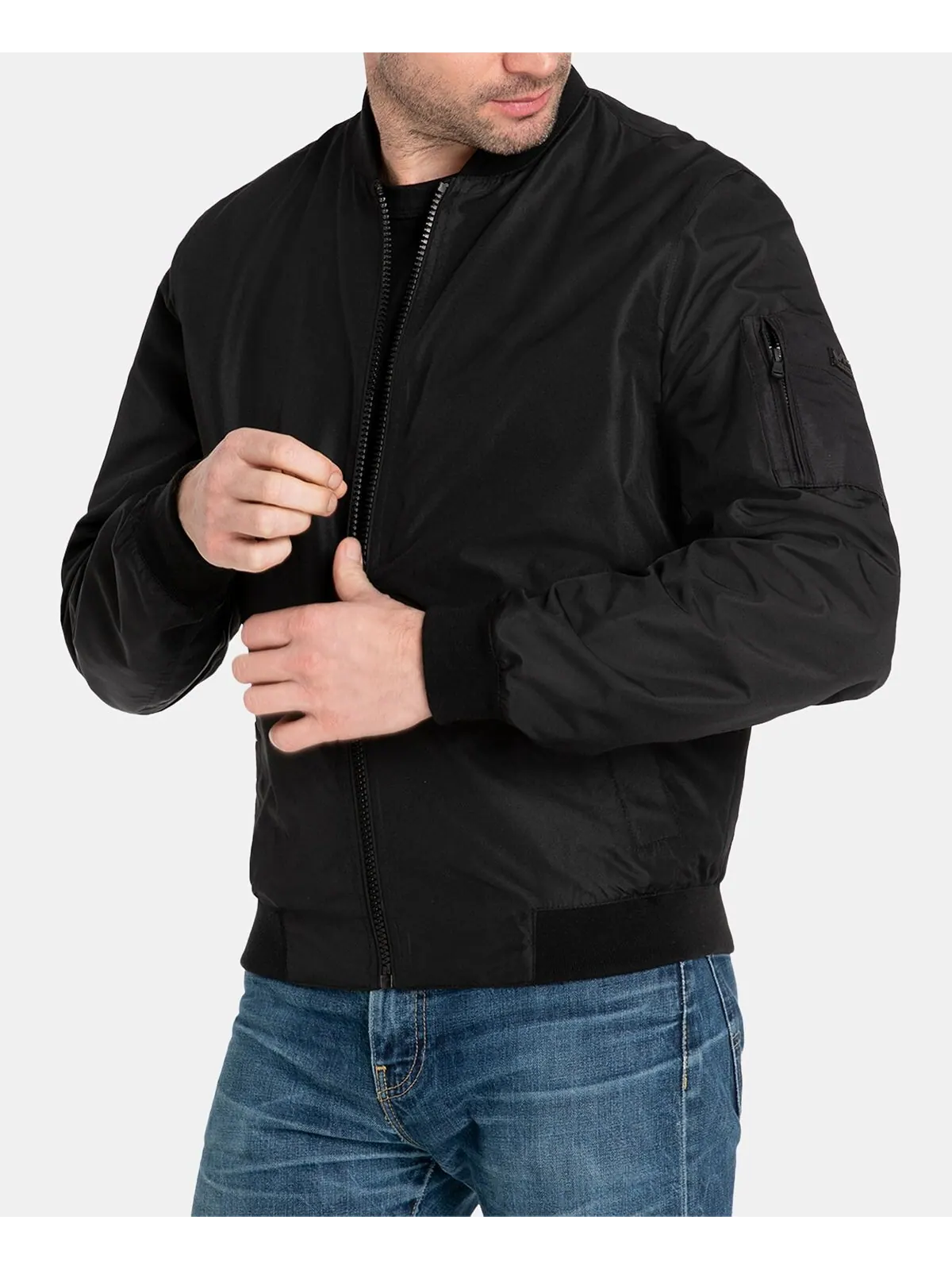 Куртка Michael Kors Bomber — изображение 2 из 6, черный