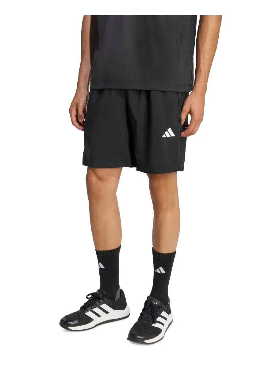 Мужские спортивные шорты из тканого материала Base Woven Shorts Adidas — изображение 1 из 3, черный