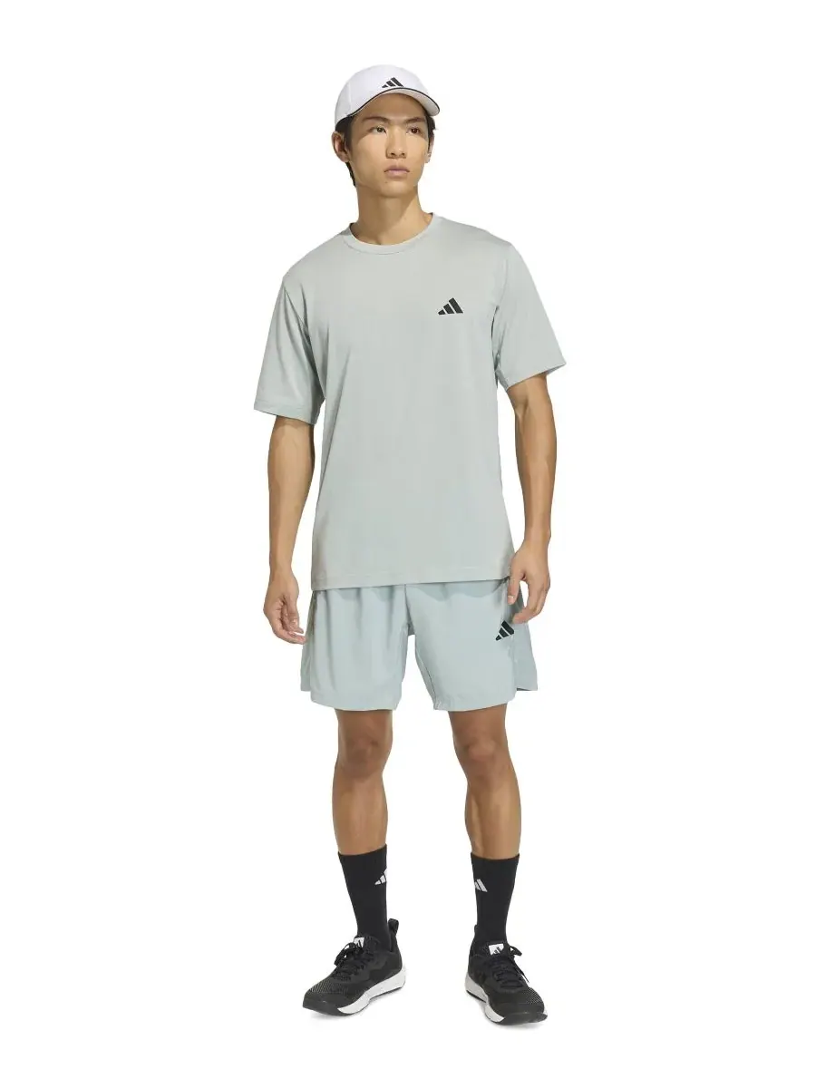Мужские спортивные шорты из тканого материала Base Woven Shorts Adidas, Wonder Sage — изображение 2 из 3