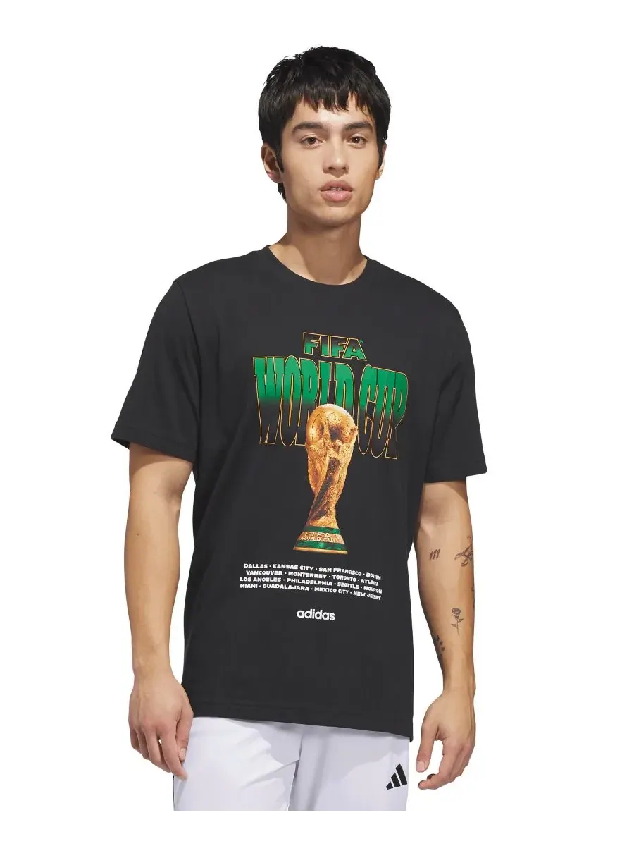 Футболка с графическим принтом World Cup 26 Tour adidas