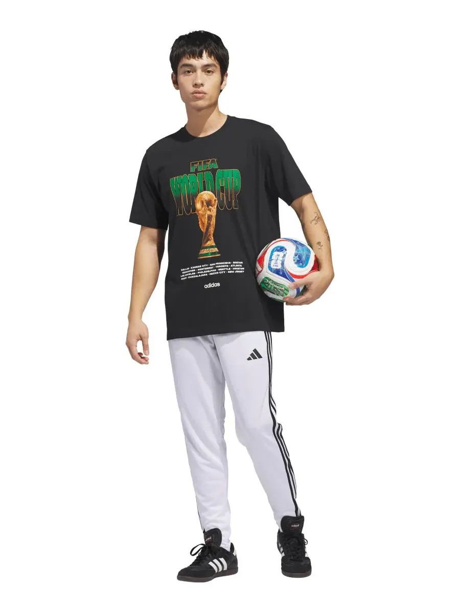 Футболка с графическим принтом World Cup 26 Tour adidas — изображение 2 из 3, черный