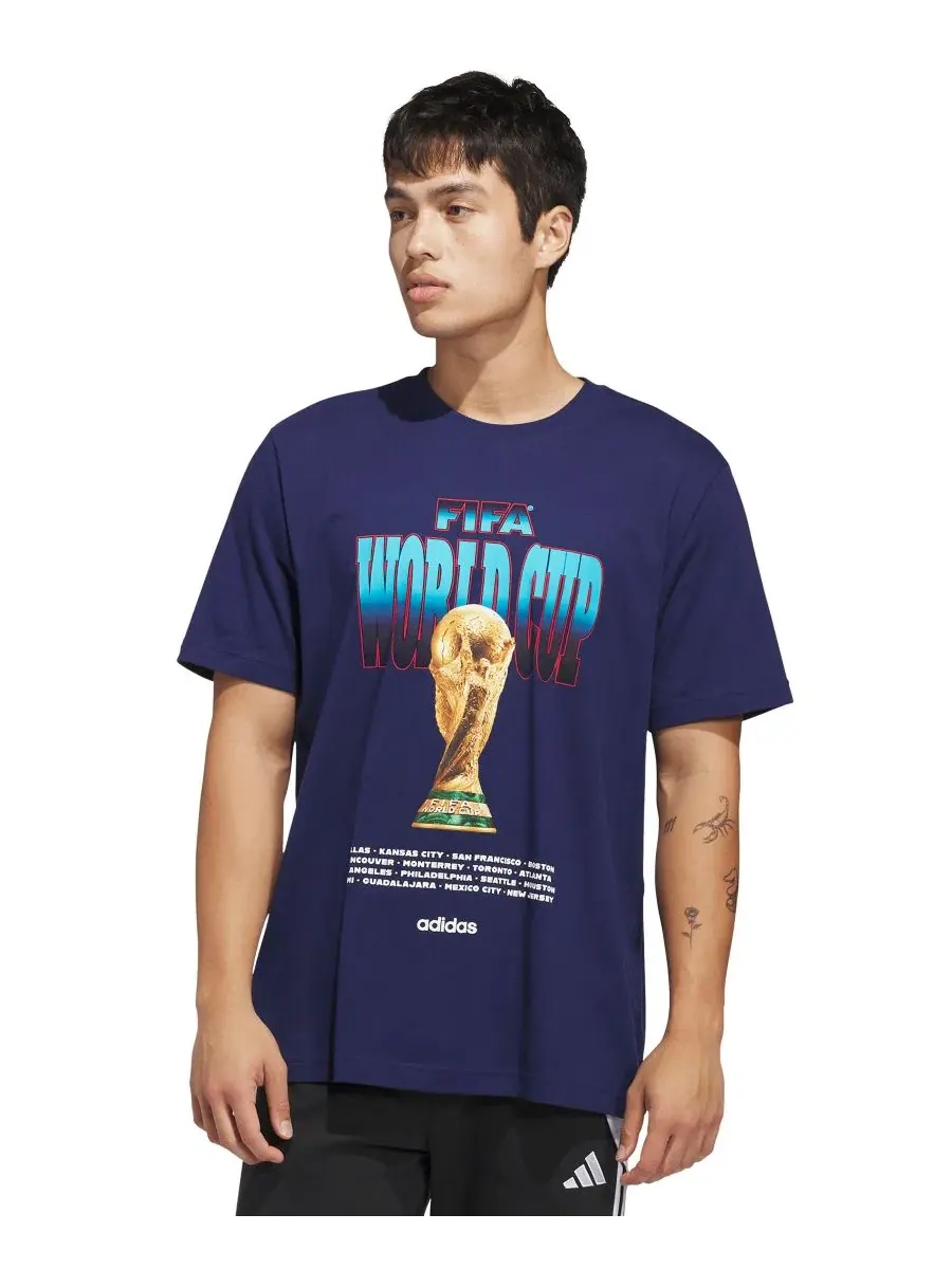 Футболка с графическим принтом Tour World Cup 26 adidas