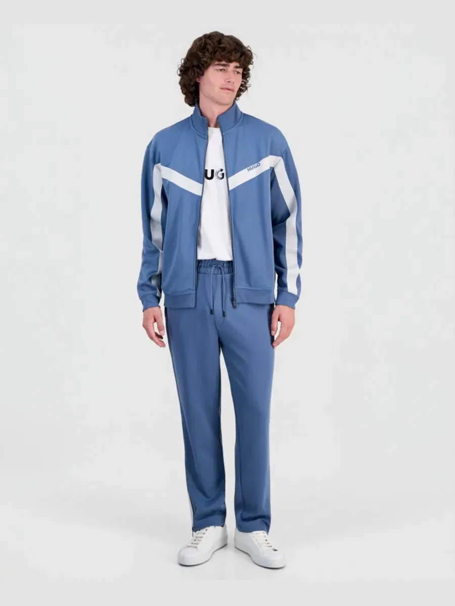 Куртка спортивная Darti Track Jacket Hugo Boss — изображение 2 из 4, синий