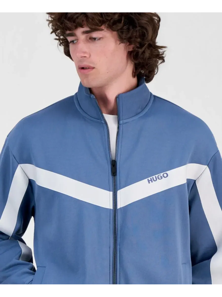 Куртка спортивная Darti Track Jacket Hugo Boss — изображение 3 из 4, синий
