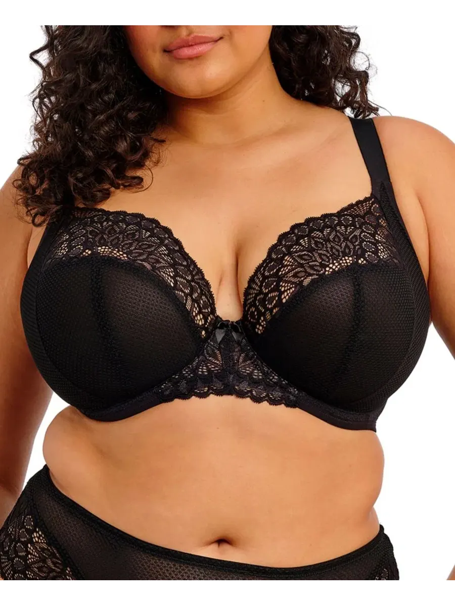 Бюстгальтер-пуш-ап с глубоким вырезом Tiernie Plus Size Plunge Bra Elomi