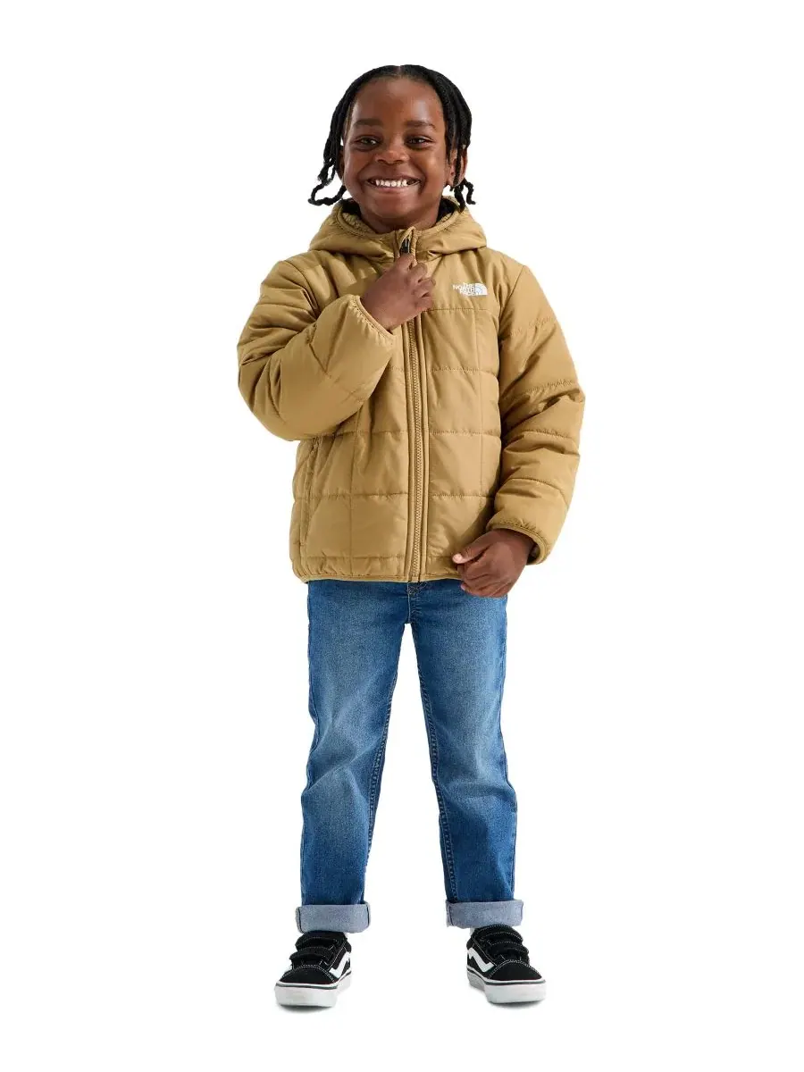 Детская куртка-худи с капюшоном Shasta Reversible The North Face — изображение 2 из 4, коричневый