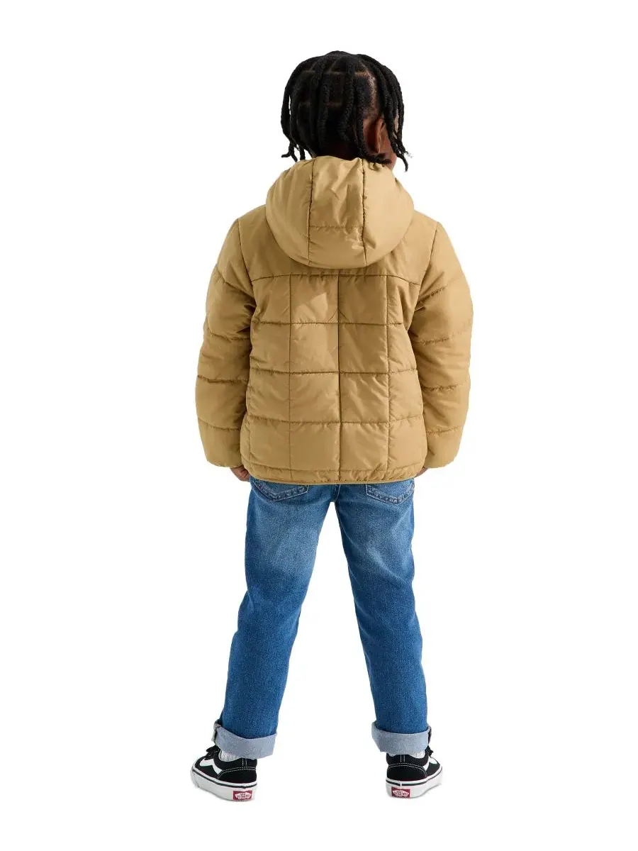 Детская куртка-худи с капюшоном Shasta Reversible The North Face — изображение 4 из 4, коричневый