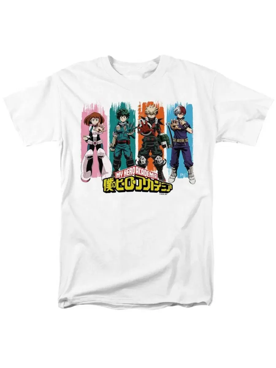 Футболка с принтом Class 1A Victory My Hero Academia — белый