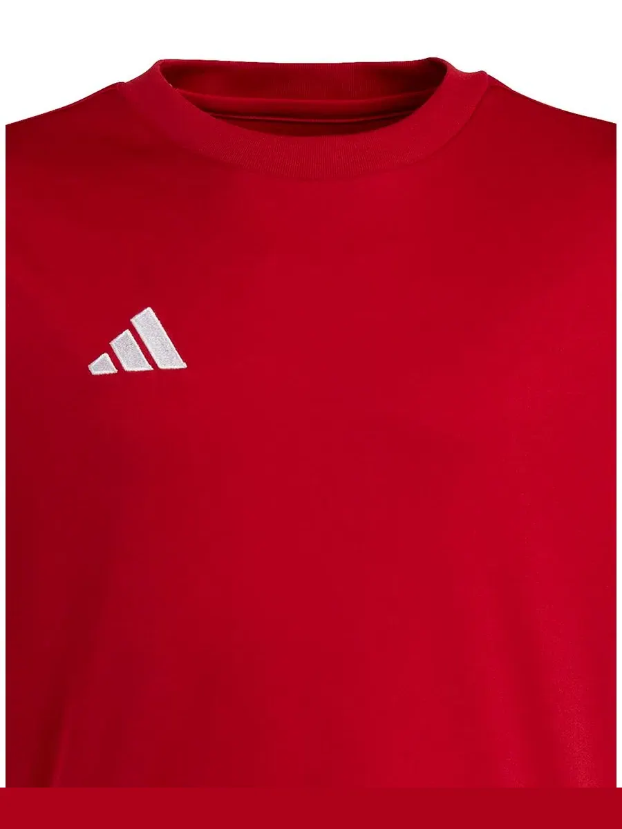 Футболка с коротким рукавом и принтом adidas — изображение 3 из 6, красный/белый